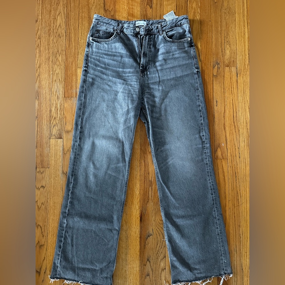 Zara wide leg jeans